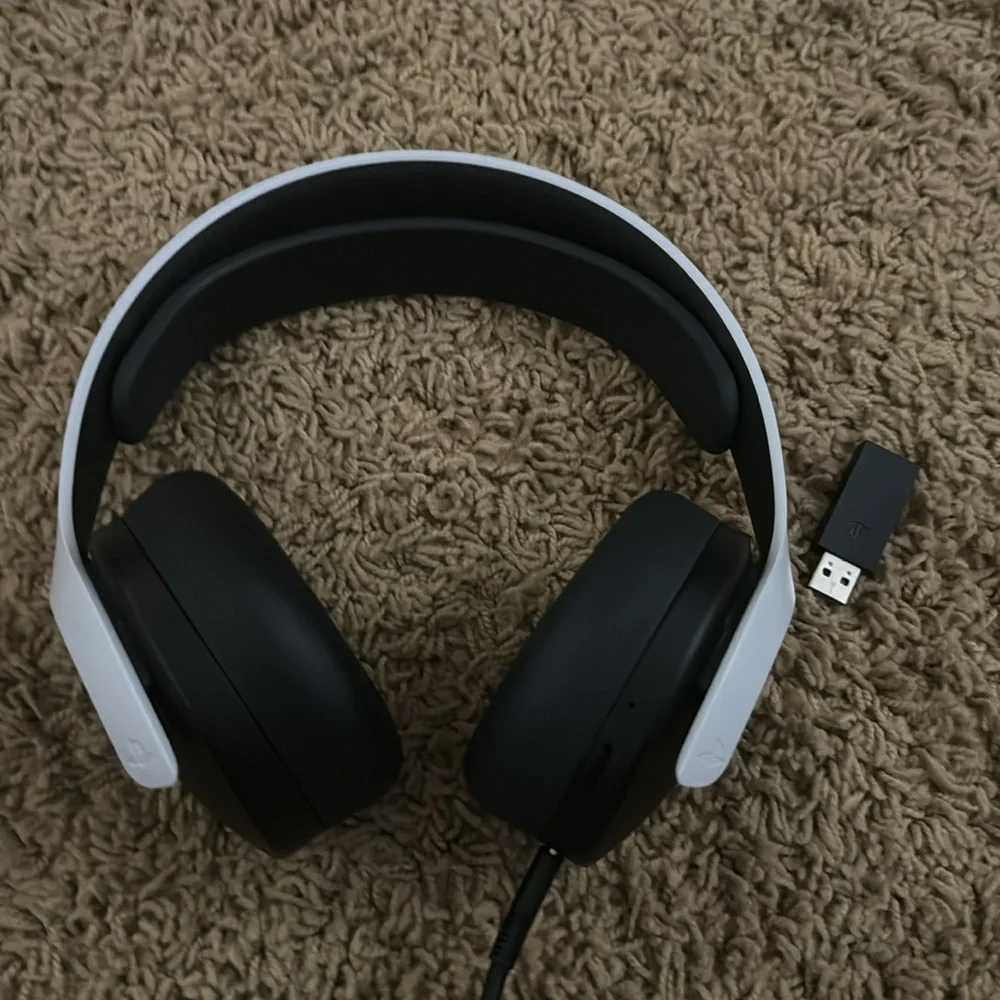 They are wireless/noise canceling headphones from PlayStation